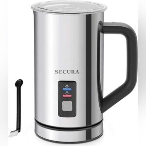 Secura Stainless Steel Milk Frother